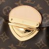 Sunset Handbag. Authentic quality luxury bag crafted in genuine leather comes with authenticity card, dust bag and gift bag. Timeless Elegance, Effortless Versatility. Lovers of the iconic Sunset handbag will be enchanted by this new edition in timeless Monogram coated canvas. Its vintage-inspired silhouette is elegantly accented with smooth leather and refined gold-toned hardware, including a signature tuck lock. Designed for versatility, it can be worn cross-body with the additional leather strap, styled over the shoulder, or carried gracefully by hand. Spacious enough to hold daily essentials, including a long wallet, this piece seamlessly blends classic charm with modern practicality.